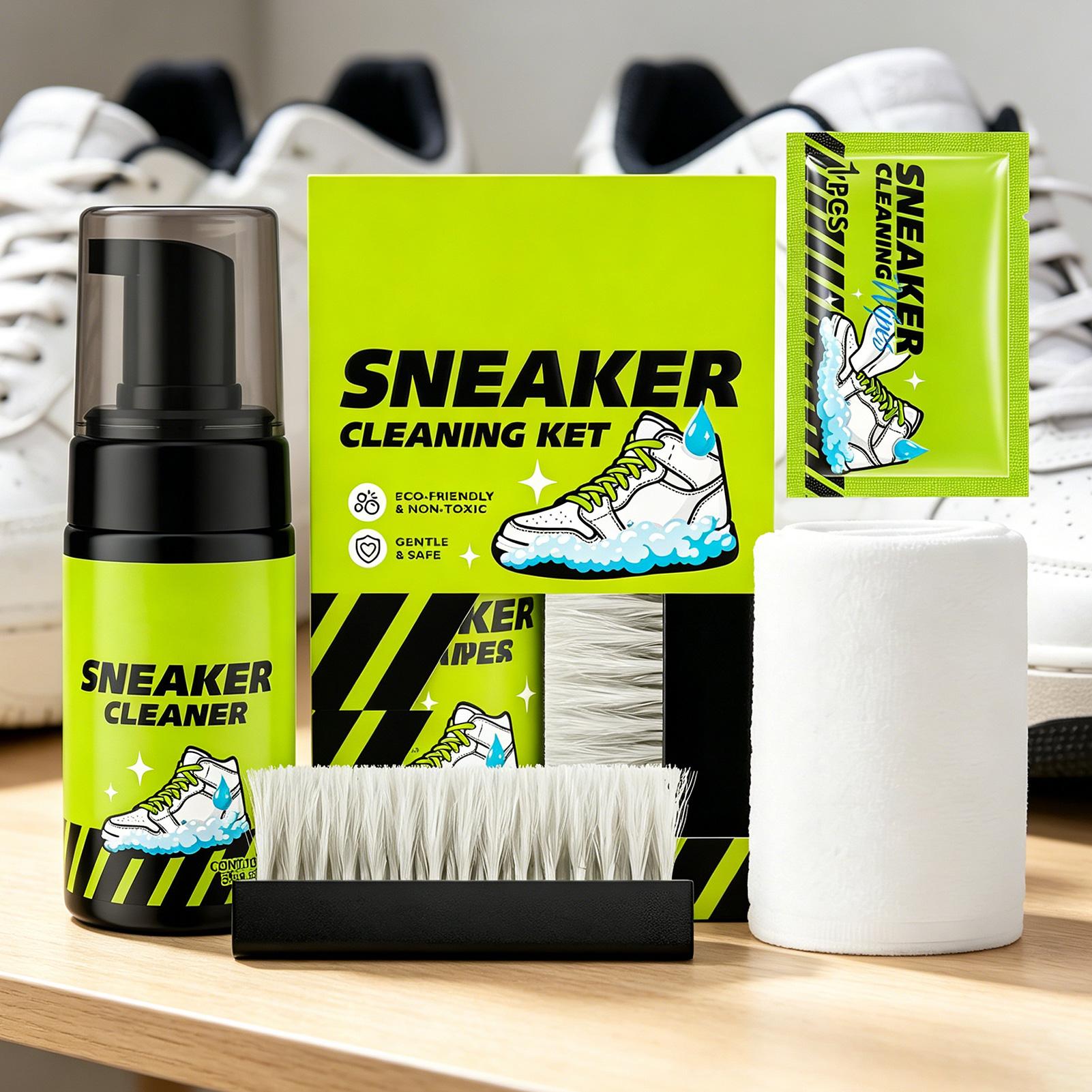 Sneaker Cleaner 4 Pieces 100ml - Sneaker Care Cleaner 评论和价格