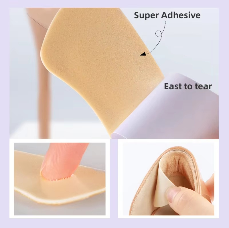 Fashion 2pcs Practical Sticky  - Heel Liner Grip 评论和价格