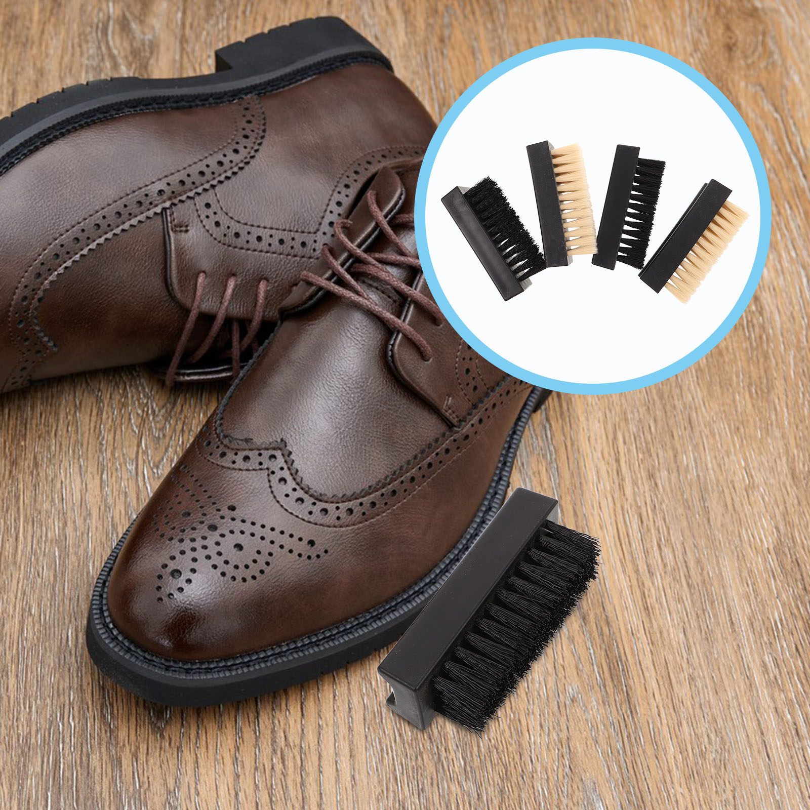 4Pcs Multifunction Shoe Brush  - Sneaker Care Cleaner 评论和价格