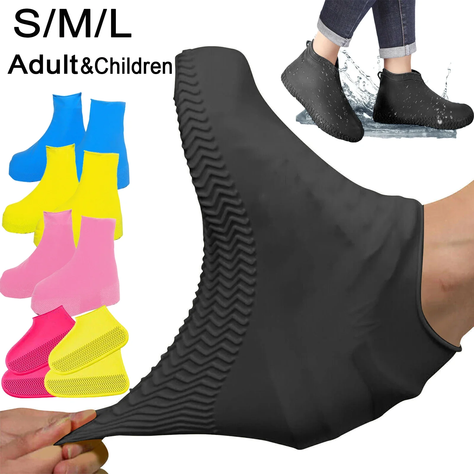 Waterproof Shoe Covers Silicon - Sneaker Case 评论和价格