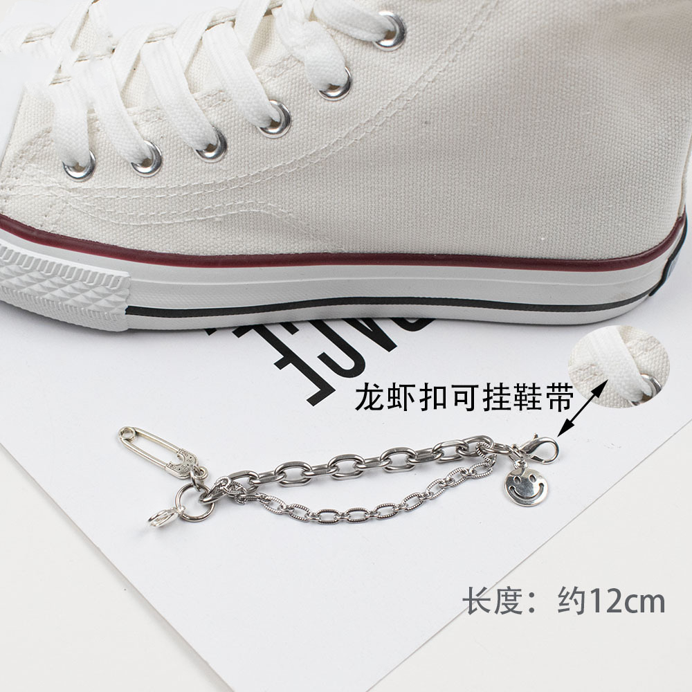 1pcs chain canvas sneakers sho - Sneaker Case 评论和价格