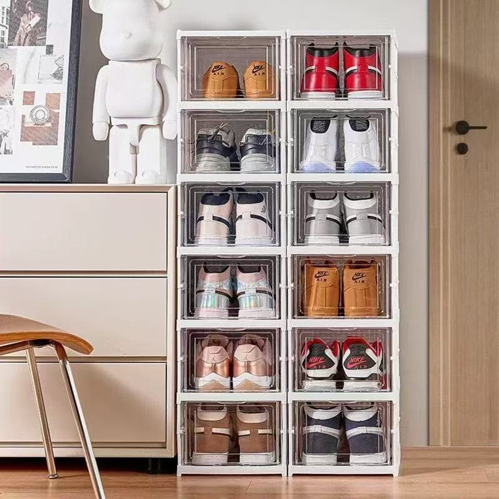 Dustproof 6 Layers Foldable Sh - Sneaker Case 评论和价格