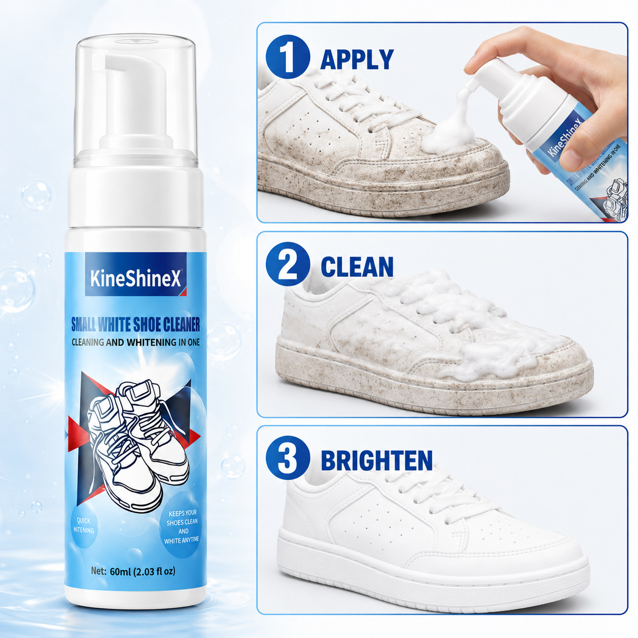 Gihen Shoe Cleaner Kits Water- - Sneaker Care Cleaner 评论和价格