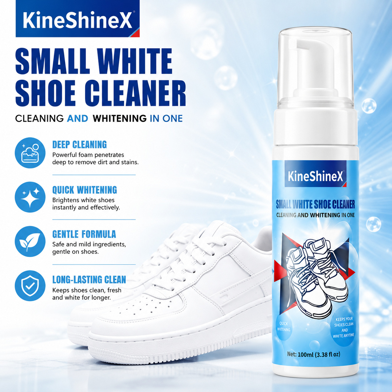 Gihen Shoe Cleaner Kits Water- - Sneaker Care Cleaner 评论和价格
